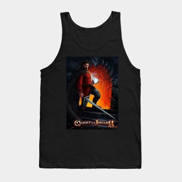 Quest for Infamy - Magic & Flame Tank Top by Infamous_Quests